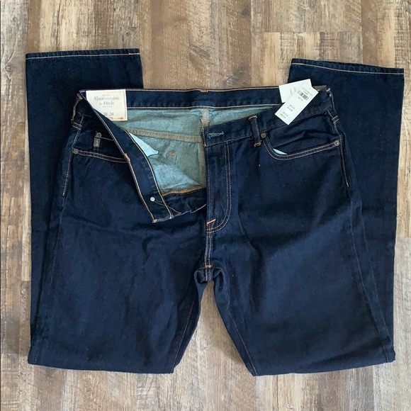 Abercrombie & Fitch Other - New w/ tag! Slim Straight Jeans A&F Men Size 38/34